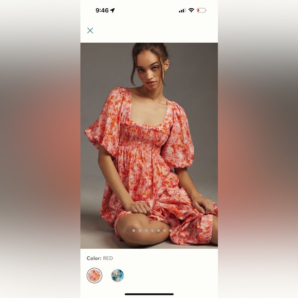 SOLD ON MP Anthropologie dress NWT sz xs petite - Picture 5 of 8